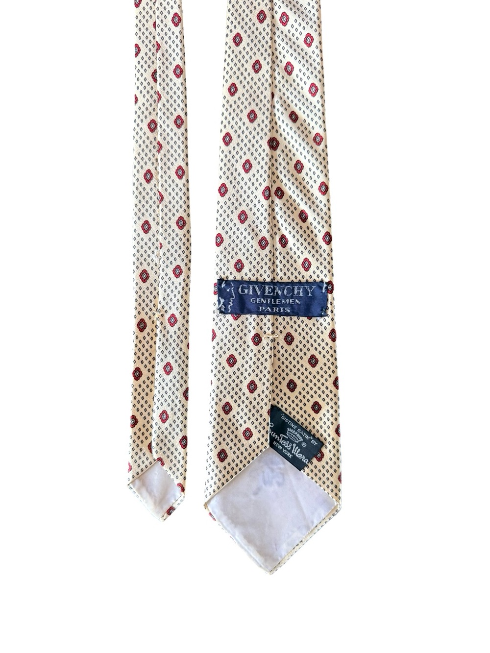 Rare Vintage Givenchy Designer “Sistine Satin” Tie